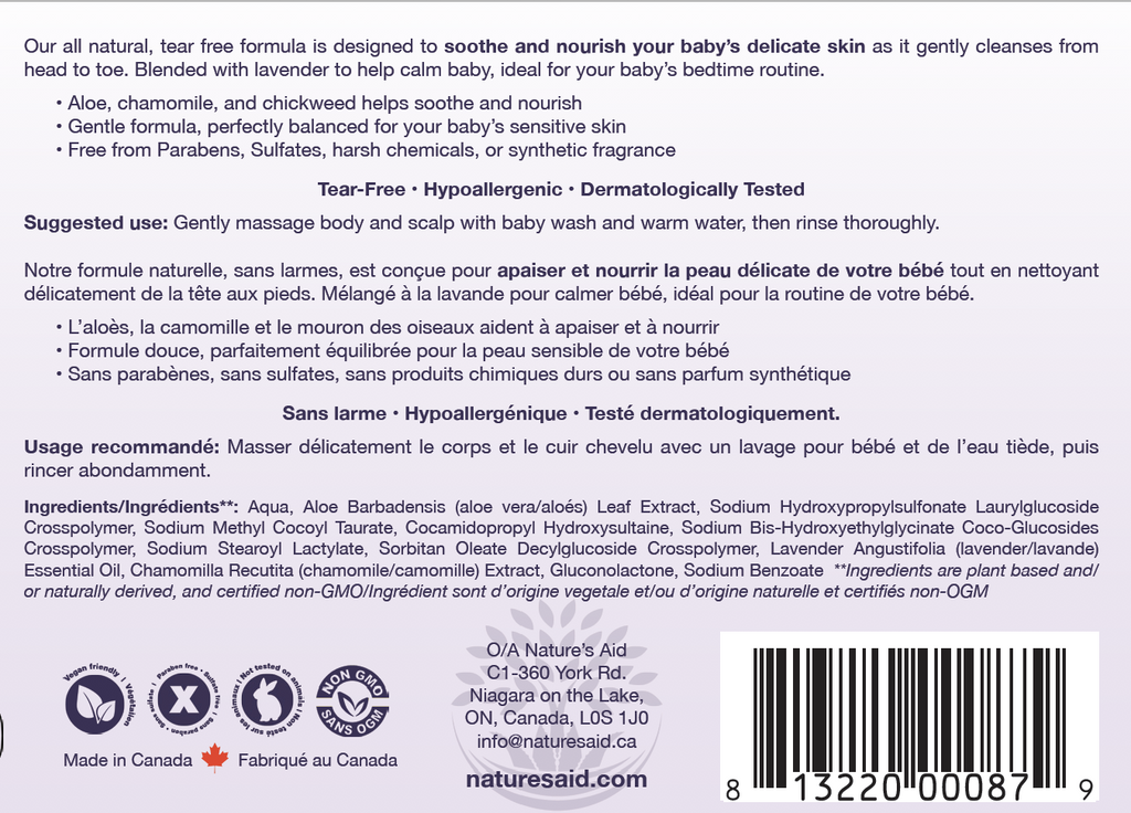 True Natural Baby Shampoo and Wash